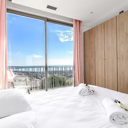 Dahlia Splendid With Sea View And Infinity Pool In * Vallauris